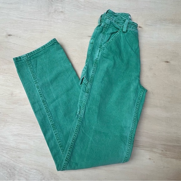 Womens Pacsun Green 90’s Boyfriend Carpenter Jeans Size 22 XS Back to School - Picture 7 of 9